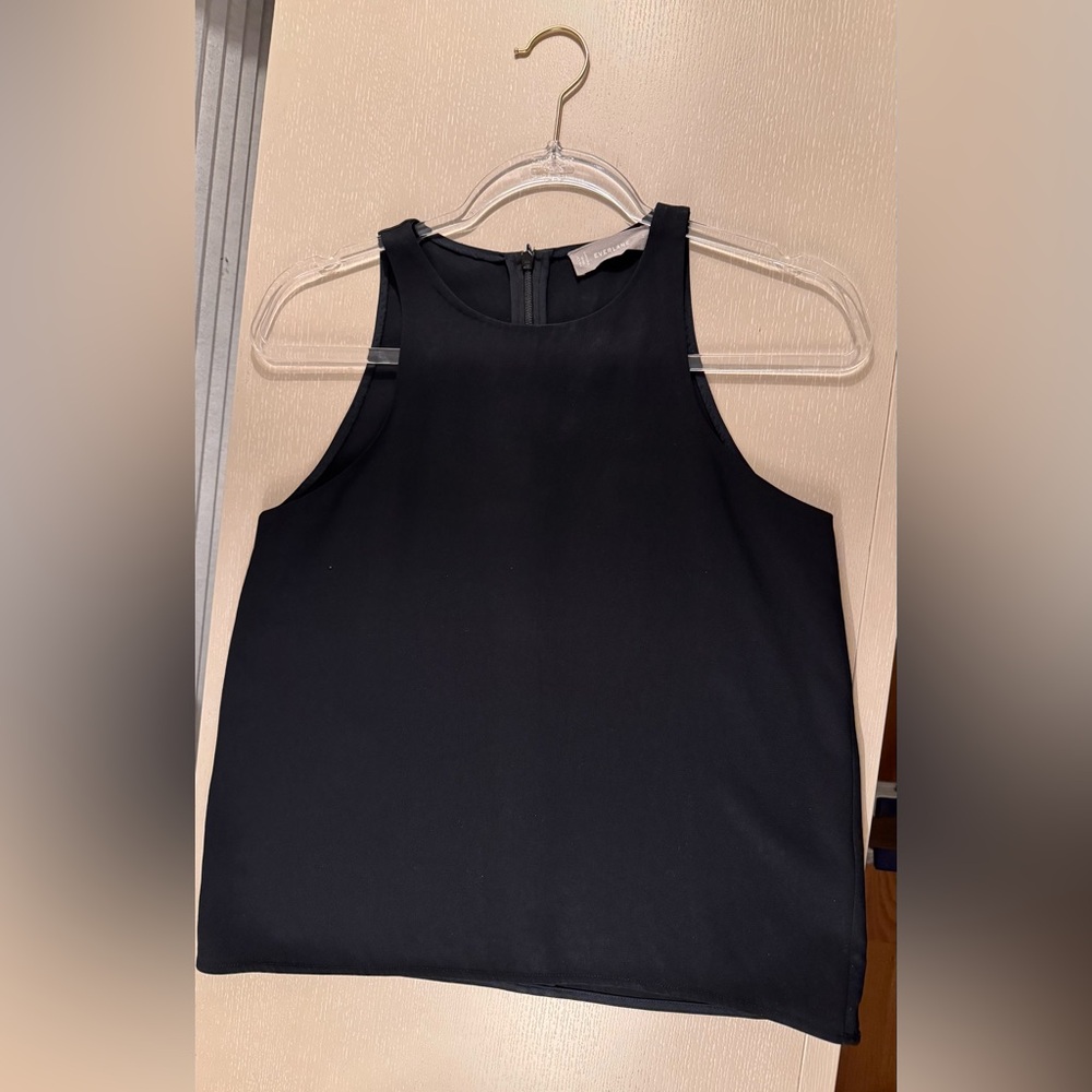 Elegant Black Sleeveless Top